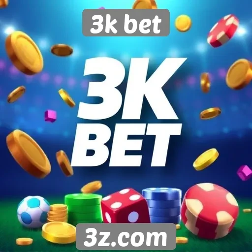 3k bet oferece ampla gama de jogos online